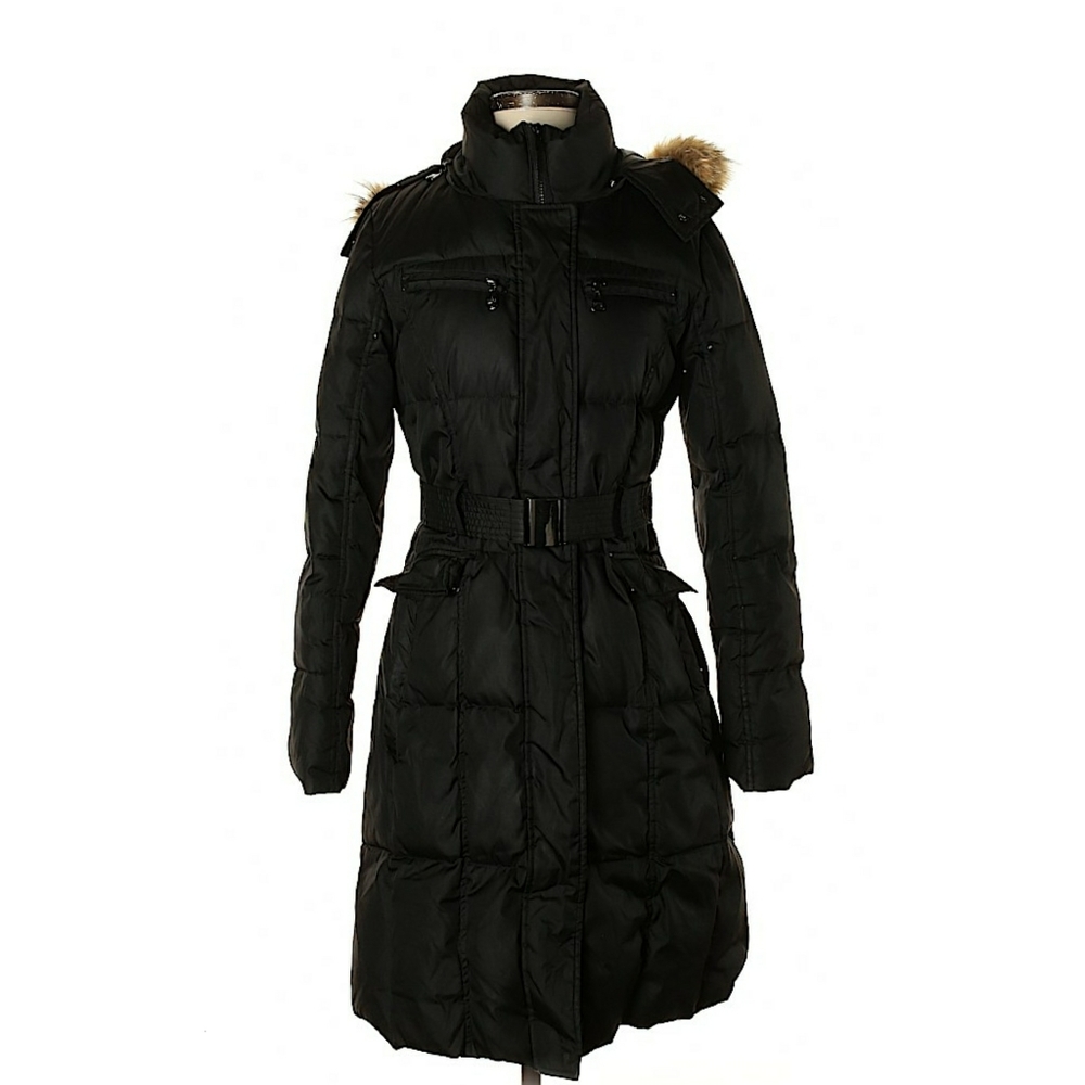 Andrew Marc black belted down puffer jacket